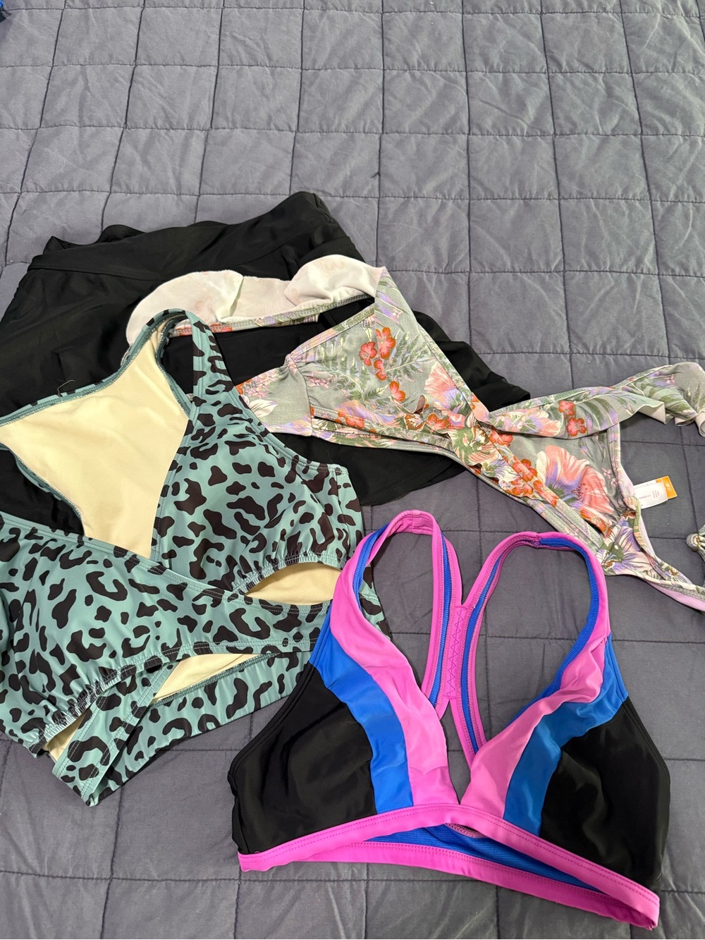 Mixed Swim Tops & Bottom